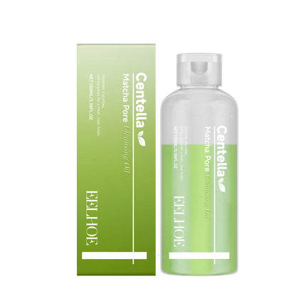 Matcha Cleansing Oil - Gentle Daily Cleanser for Moisturizing and Caring for Facial Skin, Refreshing Face Care Oil
