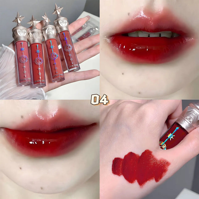 Moisturizing Mirror Lip Gloss Waterproof Long Lasting Lip Plumping Glaze High Shine Liquid Lipstick For Girl Dating Party Makeup