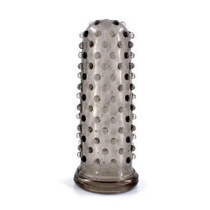 Silicone Reusable Finger Penis Sleeve Condoms Sex Toys For Woman Men Couple Lesbian Cock Ring Clit Stimulate Orgasm G Spot