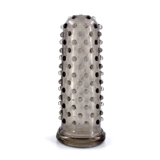 Silicone Reusable Finger Penis Sleeve Condoms Sex Toys For Woman Men Couple Lesbian Cock Ring Clit Stimulate Orgasm G Spot