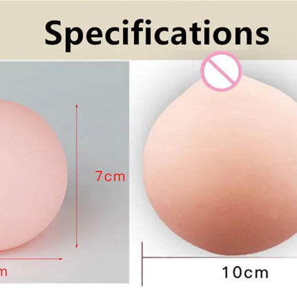 Artificial Breasts Realistic Fake Chest Pussy Vaginal Sex Toy For Men Masturbation Soft Mini Boobs Ball Adult Products Sexy Shop