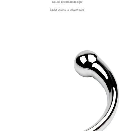 Anal Plug Dildo Aluminum alloy G Spot Wand Massage Stick Pure Metal Penis G-Spot Stimulator Sex Toy for Women Men