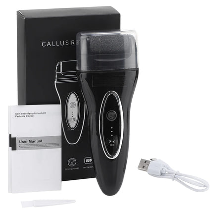 Electric Foot Grinder with Digital Display Rechargeable Callus Remover 3 speed Portable Foot  Heel Dead Skin Callu Removal Tool