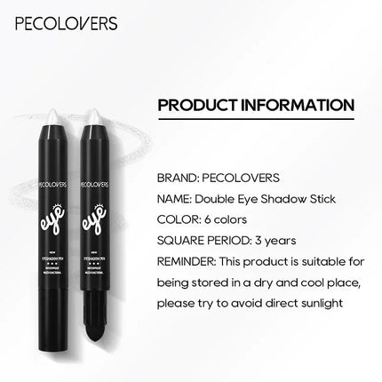 Golden Brown Pearlescent Eyeshadow Eyeliner Pencil Glitter Eye Shadow Makeup Pigment Silkworm Eyeshadow Pen
