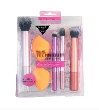 8pcs Pro Makeup Brush Set - Soft, Premium Synthetic Hair, Cruelty-Free, Easy to Clean, Foundation, Blush, Eyeshadow, Cosmetic