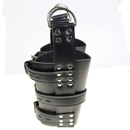 High-end PU Leather BDSM Bondage Suspension Cuffs Foot Binders Suspension Slave Fetishism Adult Sex Toy Men Women