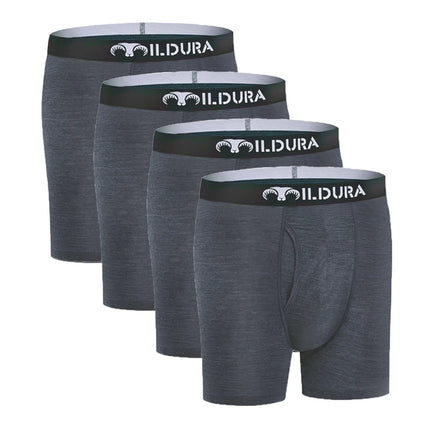 100% Merino Wool Boxer Briefs Men Merino Underwear Base Layer Merino Boxer Brief Underpants Soft Moisture Breathable Asian Size