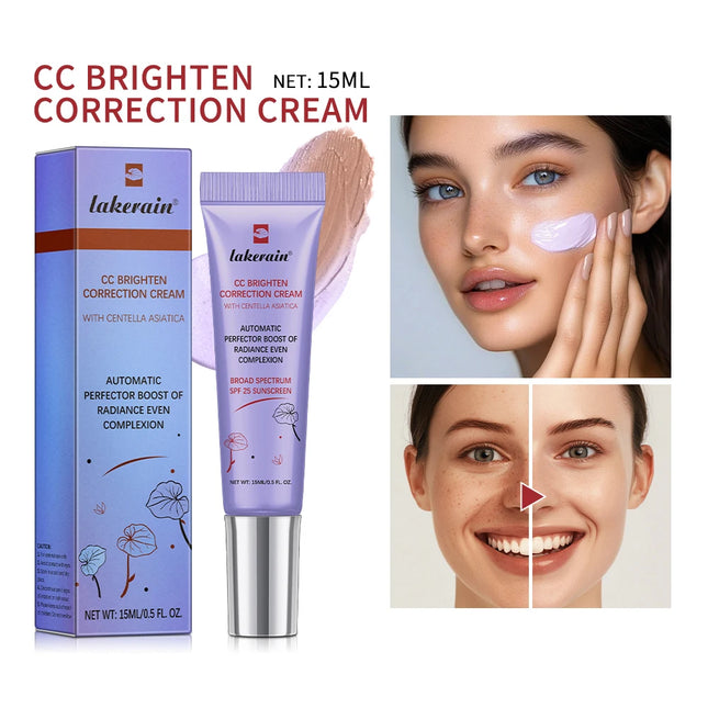 ErborianCC Cream  Skin Hydration Correct Redness Light Makeup Centella Remove Acne Marks Improve Skin Dullness Tinted Coverage