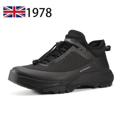 Men's Breathable Lightweight Waterproof Mesh Sneakers Casual Outdoor Running Athletic Jogging Walking Shoes
