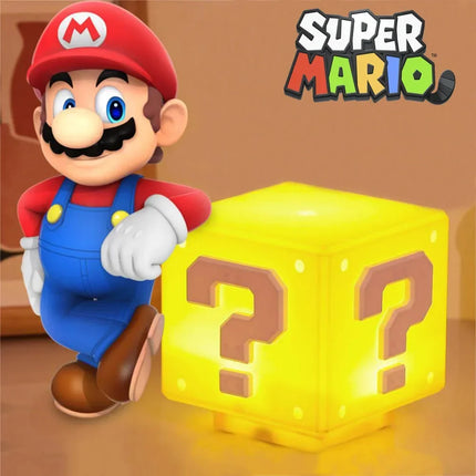 Super Mario Night Light with Music LED USB / Veilleuse Super Mario Musique LED