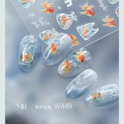 MR NAIL 10color Wave Gel Nail Halo dye Nail Art Bubble Hole Gel Rapid Smudging Special For Marble Wave Nail Art For Nail Salon