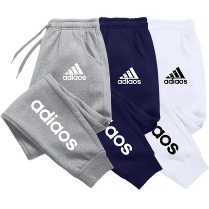 Men's Sweatpants, Trendy  Autumn and Winter Sports Pants, Jogging Fitness Running Pants, Casual, Trendy, Comfortable and Fas