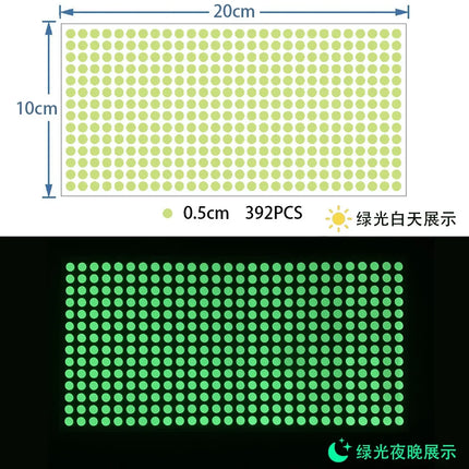 Luminous Dots Glow Wall Sticker Fluorescent Home Kid'S Room Diy Self-Adhesive Decorative Glow In The Dark Decals 2026 Christmas