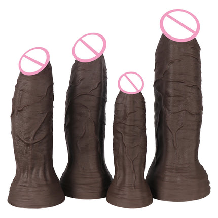 NEW Huge Realistic Dildos Silicone Layer Penis with Suction Cup Adult Sexy Toys for Woman Men Vagina Anal Massage Stimulator 18+