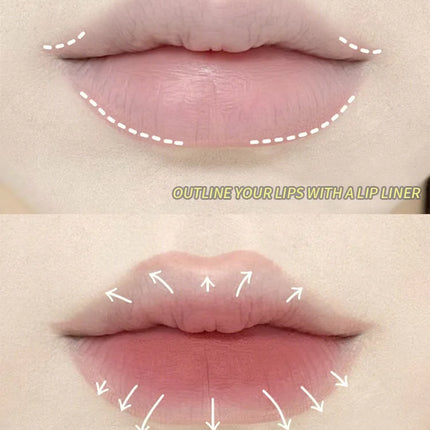 LipLinerPen Lips Makeup Soft Mist Cosmetics Lipstick Pen Gentle Colors Matte Lipstick Pen Lip Contouring Lipliner Pencil