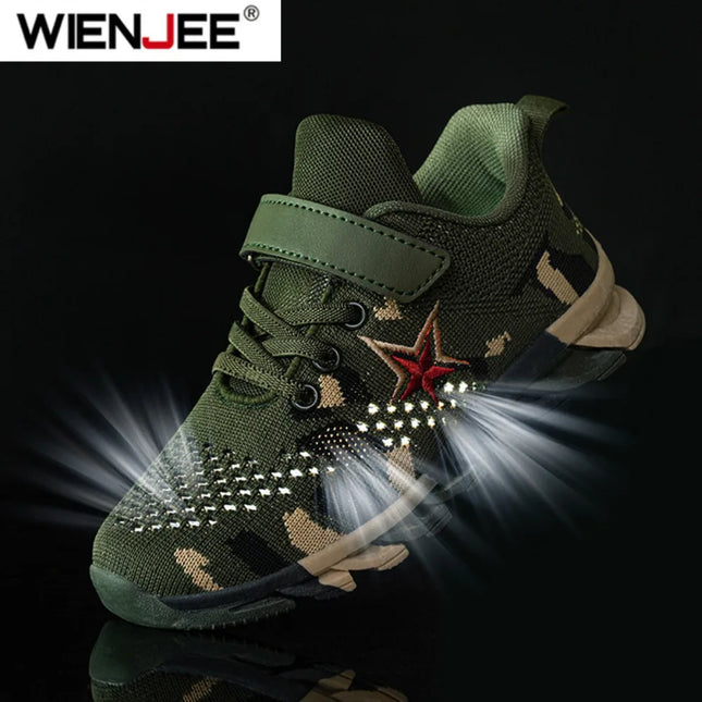 New Children Sneakers for Boys Mesh Breathable Running Sports Shoes Fashion Leisure Trainers Kids Walking Size 29-39