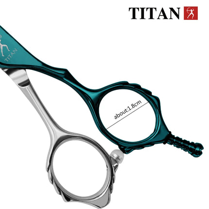 TITAN Professional Hair Scissors Barber Cutting Scissors Hairdressing Shear Salon ToolsATS314 Stainless Steel