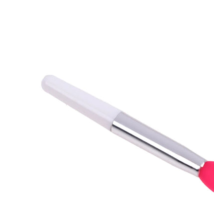 1PCS Small Makeup Brushes Lipstick Applicator Brushes With Anti-lost Cover For Lip Care Makeup Use Silicone Lip Brush