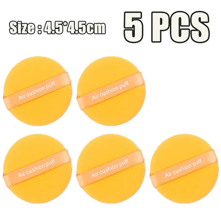 1-20pcs Sponge Air Cushion Cosmetic Puff Double Side Soft Beauty Makeup Puffs Dry and Wet Use BB Cream Foundation Cosmetics Tool
