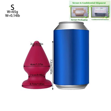 Small Fisting Butt Plug Training Dilator XXXL Huge Anal Plug Super Soft Anal Toys Suction Cup Big sex toy for men Women Buttplug