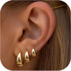 Gold 3 pairs