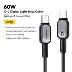 60W C-C Gray / 2m / China Mainland