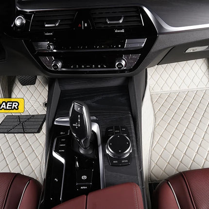 Custom Car Floor Mats For VW Polo Polo-Plus Polo-GTI Auto Carpets Foot Coche Accessorie