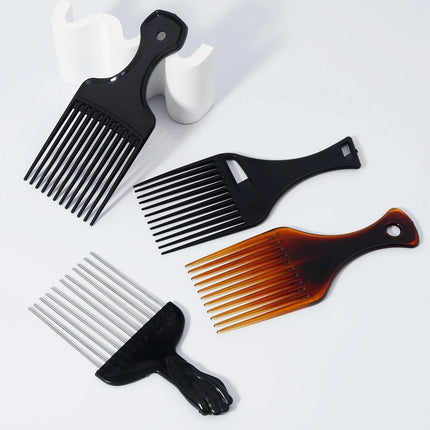 4pcs wide toothed comb set, suitable for home hair styling, salon hair tools, anti-static,special for real hair wigs