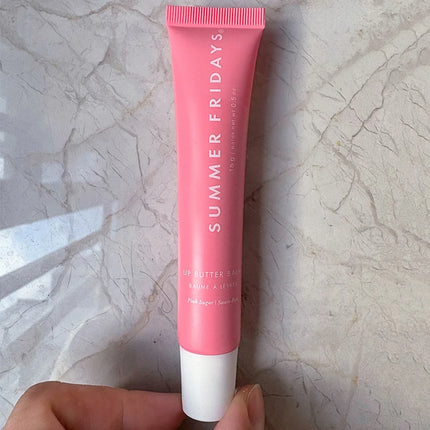 Summer Friday's Vanilla Beige Lip Balm Moisturizing Transparent Lipstick Set Smooth Soft Tube Mirror Lip Gloss Lip Makeup