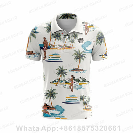 Summer Kids Golf Polo Shirts Outdoor Sports Polo Shirt Short Sleeve Quick Dry Team T-shirt Boys Breathable Golf T-shirt Clothing