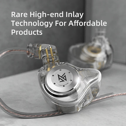 KZ EDX PRO Headphone Metal Wired Earphone HiFi Bass Music DJ Earbuds In Ear Monitor Game Headset With Microphone Audifonos