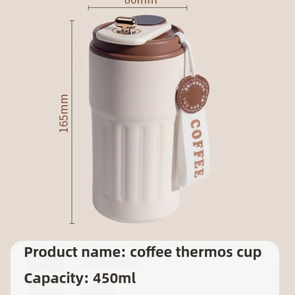 Smart Temp Display Stainless Steel Tumbler Thermal Mug Vacuum Insulated Coffee Cup Travel Thermos Cups Hot Water Bottle for Tea