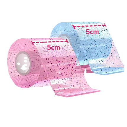 Double-Sided Nano Tape for DIY Craft, Bubble Blowing Pinch Toy, High Adhesive Colorful Reusable, Non-Marking.