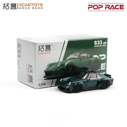 Xcartoys x Pop Race 1:64 EVA RT TYPE-08 087X PANDEM S13 SINGER SKYLINE GTR V8 DRIFT Diecast Model Car