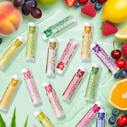 160 piece fruit jelly long-lasting moisturizing lipstick set for long-term travel care