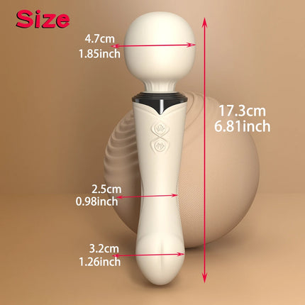 Dual motor Massager Vibration 10 Modes Silicone material Multiuse Vibrator Anal Plug Sex Toy For Women G-spot Stimulator