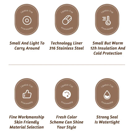 120/150/180ml mini 316 Stainless Steel Portable Thermos Cup Vacuum Thermal Insulation Pocket Cup Small Water Bottle for Espresso