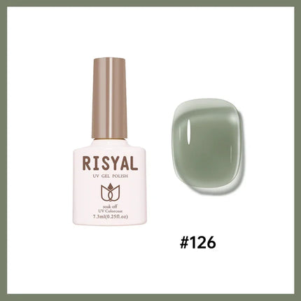 Jelly Transparent Ice Through Gel Nail Polish Pink Skin Color Semi Permanent Manicure Top Coat Soak Off UV Gel Varnish Nail Art