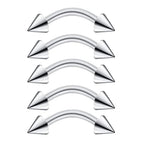 D 5pcs 1.2x8mm