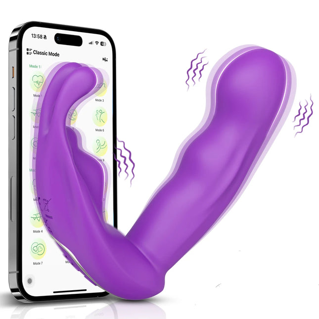 APP Control Rabbit Vibrator Women Panties Vibrator G-Spot Vagina Clitoris Stimulator Female Masturbator Adult Sex Toy for Women