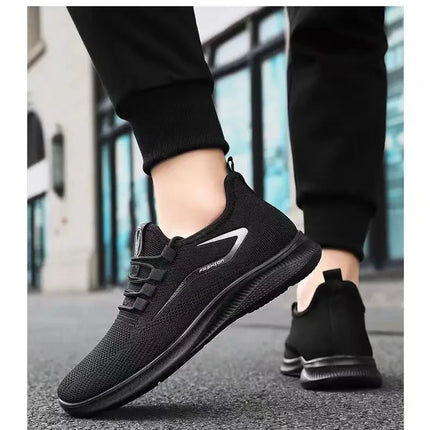 Clearance Sale Free Shipping Men's Shoes Casual Athletic Shoes Breathable Mesh Sneakers Non-Slip Men's Spring Casual Footwear Af