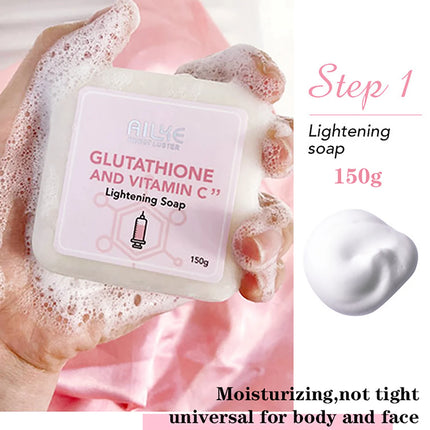 AILKE Whitening Skin Care Cream, Lightening Lotion, Remove Dark Spots With Glutathion, Shea Butter, Moisturizing Body Cream