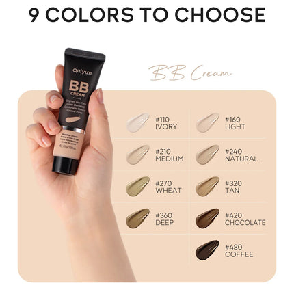 High Coverage Foundation BB Cream Concealer Brighten Facial Contour Primer Base Waterproof Long-Lasting Makeup Cosmetic
