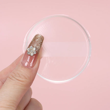 1Pcs Jelly Soft Silicone Gel Powder Puff Sponge for Cosmetic Face Foundation Bb Cream No Powder Eating Powder Makeup Tool