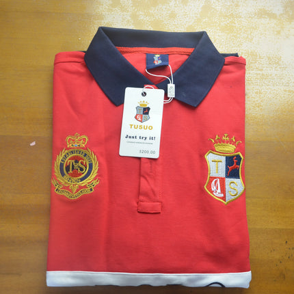 New Oversized Men's Polo Shirt Classic Great Designers Royal Leisure Button Collar T-shirt Golf Plus Size XS-7XL Male Clothing