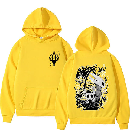 Game Hollow Knight Graphic Hoodie Men Women Clothing Casual Oversized Streetwear Male Vintage Fleece Hoodies Fans Gift hoodies