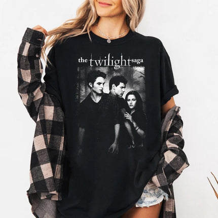 Vintage Twilight Shirt Retro Twilight Merch T-shirt Gift for Book Lover Twilight Saga Vampires Wolves Romance Shirt