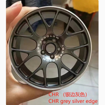 Wheel Model Car Ornaments RAYS Metal Wheel RID Aluminum Alloy Simulation Forging Wheel Modification Creative Desktop Toy