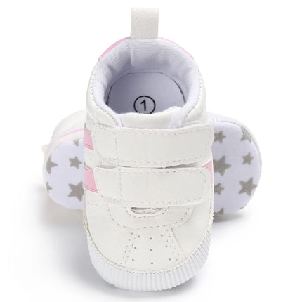 Spring and Autumn Style Baby Walking Shoes Baby White Shoes Casual Single Shoes For Boys and Girls Anti Slip Baby Shoes