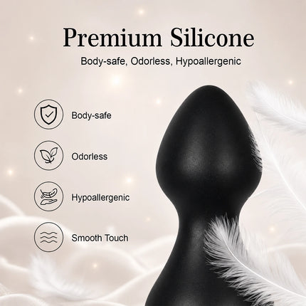 Big Anal Beads Soft Liquid Silicone 1/2/3 Balls Buttplug Suction Cup Sex Toys for Women Men Prostate Massage G-spot Masturbation